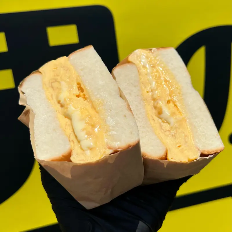 厚焼きたまごサンド(イチオシメニュー)