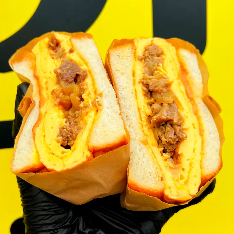 すき焼きたまごサンド