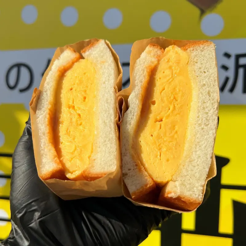 チーズたまごサンド