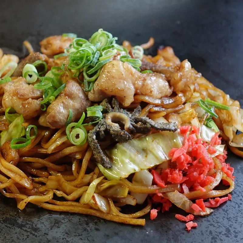 富士宮やきそばホルモンのせ